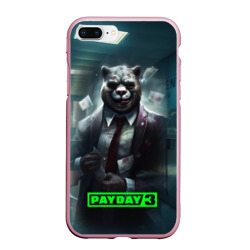 Чехол для iPhone 7Plus/8 Plus матовый Payday 3 crazy bear