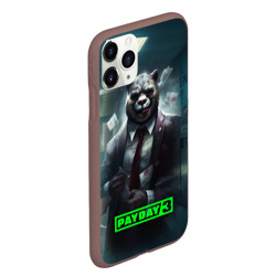 Чехол для iPhone 11 Pro Max матовый Payday 3 crazy bear - фото 2