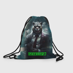 Рюкзак-мешок 3D Payday 3 crazy bear