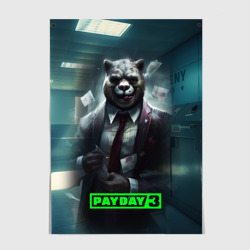 Постер Payday 3 crazy bear