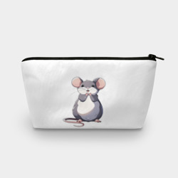 Косметичка 3D Серый мыш