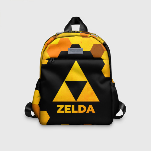 Детский рюкзак 3D Zelda - gold gradient