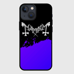 Чехол для iPhone 13 mini Mayhem purple grunge