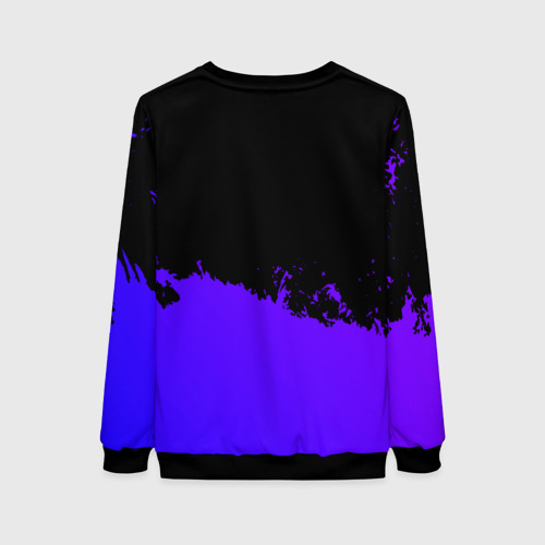 Женский свитшот 3D Mayhem purple grunge, цвет 3D печать - фото 2