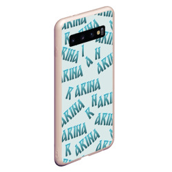 Чехол для Samsung Galaxy S10 Арина - текст паттерн - фото 2