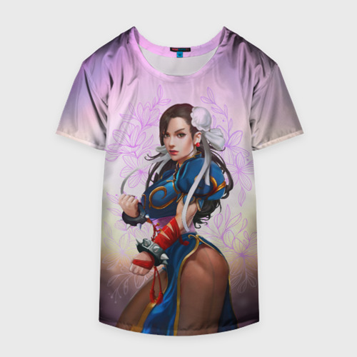 Накидка на куртку 3D Street Fighter 6: Chun-Li, цвет 3D печать - фото 4