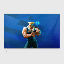 Флаг 3D Street Fighter 6: Guile