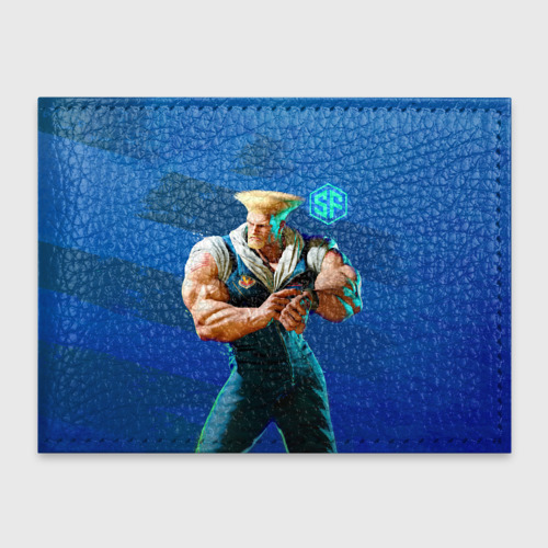 Обложка для студенческого билета Street Fighter 6: Guile, цвет красный