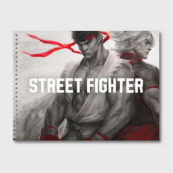 Альбом для рисования Street Fighter: Ryu and Ken