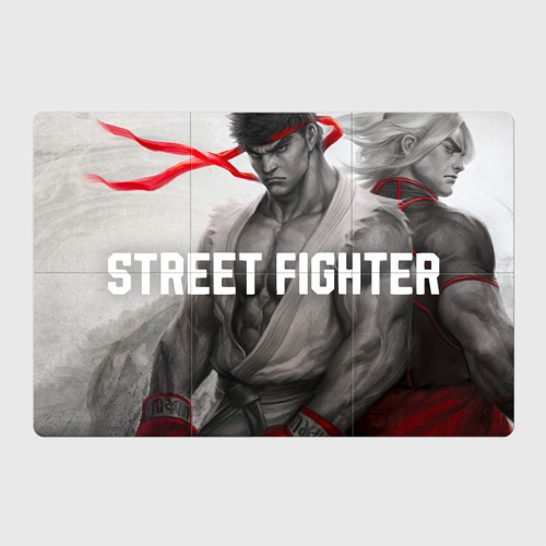 Магнитный плакат 3Х2 Street Fighter: Ryu and Ken