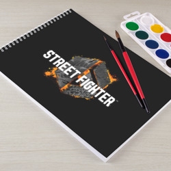 Альбом для рисования Street Fighter 6 logo - фото 2