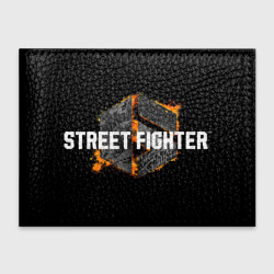 Обложка для студенческого билета Street Fighter 6 logo