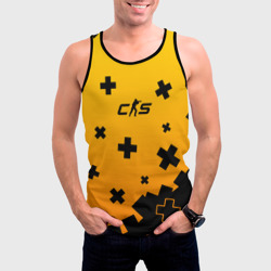 Мужская майка 3D Skin crosses cs2 - фото 2