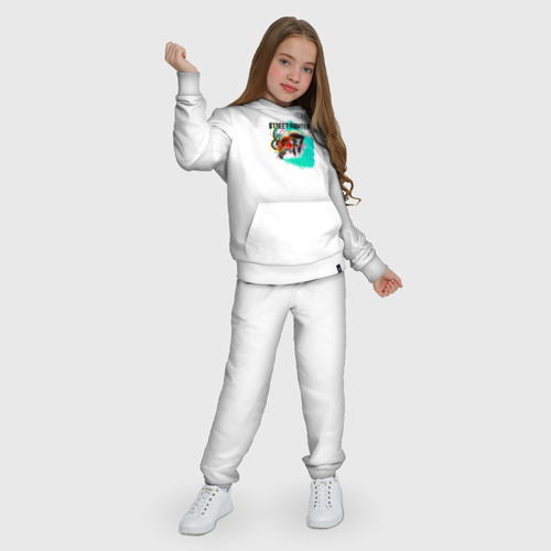 Детский костюм с толстовкой хлопок Street Fighter Kimberly, цвет белый - фото 6