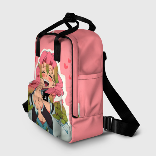 Женский рюкзак 3D с принтом Мицури Канроджи  - Клинок демонов, фото на моделе #1
