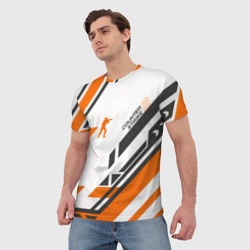 Мужская футболка 3D CS2 pattern - фото 2
