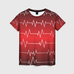 Женская футболка 3D Pulse