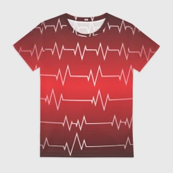 Женская футболка 3D Pulse