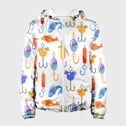 Женская куртка 3D Рыбалочка