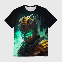 Мужская футболка 3D Dead Space horror