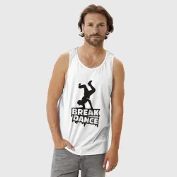 Мужская майка хлопок Break dance style - фото 2