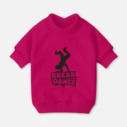 Свитшот для собак хлопок Break dance style