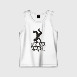 Детская майка хлопок Break dance style