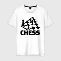 Мужская футболка хлопок Chess game