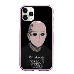 Чехол для iPhone 11 Pro Max матовый Saitama - Slipknot