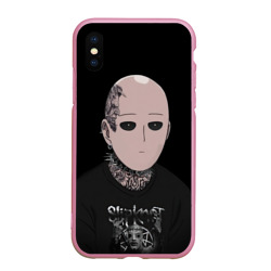 Чехол для iPhone XS Max матовый Saitama - Slipknot