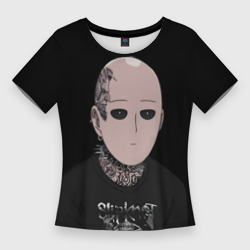 Женская футболка 3D Slim Saitama - Slipknot