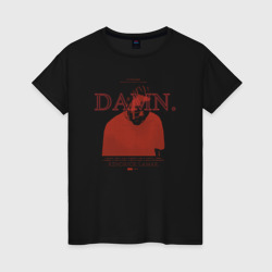 Женская футболка хлопок Kendrick Lamar damn. album