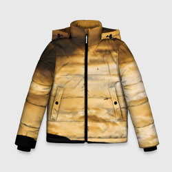 Зимняя куртка для мальчиков 3D Предрассветное облачное небо
