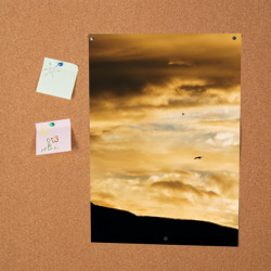 Постер Предрассветное облачное небо - фото 2