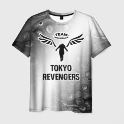 Tokyo Revengers glitch на светлом фоне – Мужская футболка 3D с принтом купить со скидкой в -26%