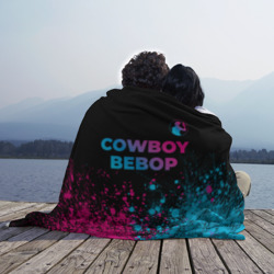 Плед 3D Cowboy Bebop - neon gradient: символ сверху - фото 2
