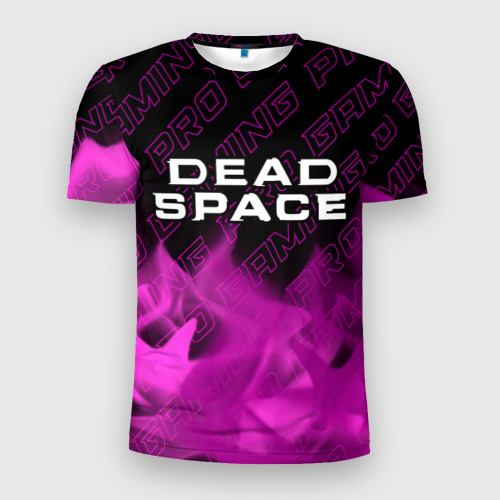 Мужская футболка 3D Slim Dead Space pro gaming: символ сверху, цвет 3D печать