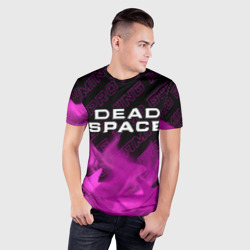 Мужская футболка 3D Slim Dead Space pro gaming: символ сверху - фото 2