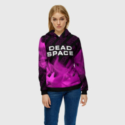 Женская толстовка 3D Dead Space pro gaming: символ сверху - фото 2