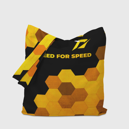 Шоппер 3D Need for Speed - gold gradient: символ сверху - фото 4