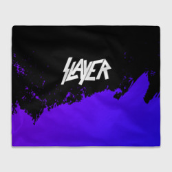 Плед 3D Slayer purple grunge