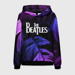 Мужская толстовка 3D The Beatles neon monstera