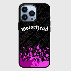 Чехол для iPhone 13 Pro Motorhead rock Legends: символ сверху