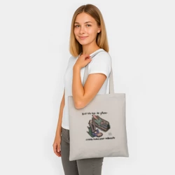 Шоппер BioNature Всё что нас не убило - про психолога - фото 2