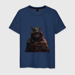 Кот авантюрист – Мужская футболка хлопок с принтом купить со скидкой в -20%