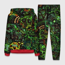 Женский костюм с толстовкой 3D Мексиканские призраки