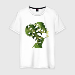 Мужская футболка хлопок Monstera Girl