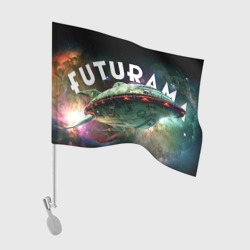 Флаг для автомобиля Futurama: Planet Express ship