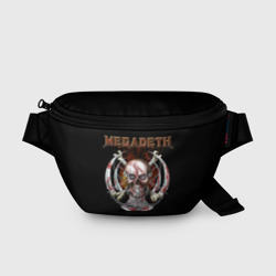 Поясная сумка 3D Megadeth - боевой череп