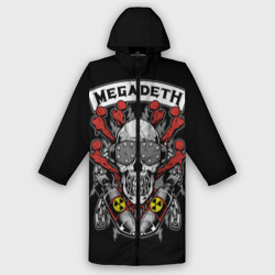 Мужской дождевик 3D Megadeth - ядерный череп